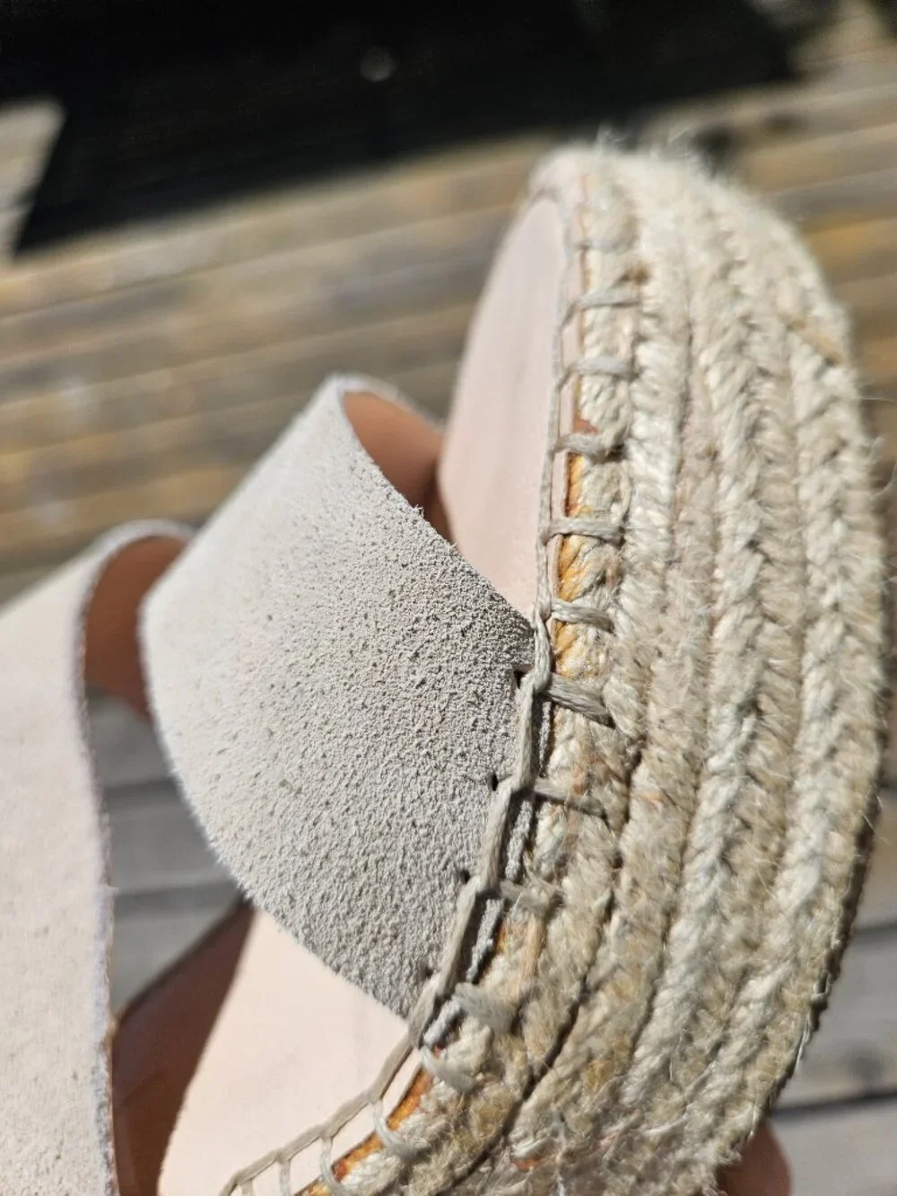 Dolce Vita Espadrille platform wedge strappy heel size 9